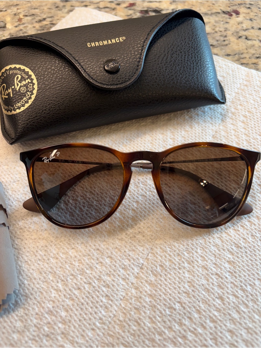 Ray-Ban Erika Tortoise Frame with Brown Lenses